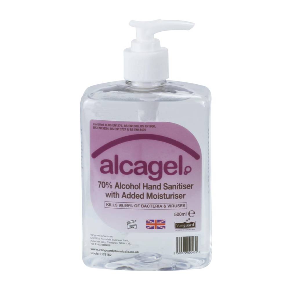 Alcagel Hand Sanitiser Gel 70% Alkohol 500ml